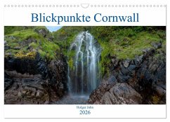 Cover Blickpunkte Cornwall (Wandkalender 2026 DIN A3 quer), CALVENDO Monatskalender