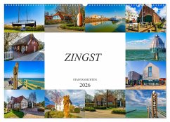 Zingst Stadtansichten (Wandkalender 2026 DIN A2 quer), CALVENDO Monatskalender Zingst Stadtansichten (Wandkalender 2026 DIN A2 quer), CALVENDO Monatskalender