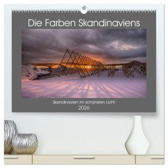 Die Farben Skandinaviens (hochwertiger Premium Wandkalender 2026 DIN A2 quer), Kunstdruck in Hochglanz