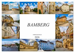 Bamberg Impressionen (Tischkalender 2026 DIN A5 quer), CALVENDO Monatskalender