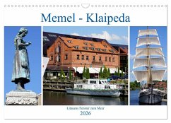 Cover Memel - Klaipeda. Litauens Fenster zum Meer (Wandkalender 2026 DIN A3 quer), CALVENDO Monatskalender