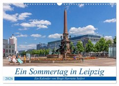 Cover Ein Sommertag in Leipzig (Wandkalender 2026 DIN A3 quer), CALVENDO Monatskalender