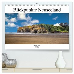 Cover Blickpunkte Neuseeland (hochwertiger Premium Wandkalender 2026 DIN A2 quer), Kunstdruck in Hochglanz