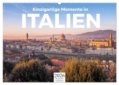 Cover Einzigartige Momente in Italien. (Wandkalender 2026 DIN A2 quer), CALVENDO Monatskalender