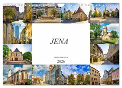 Jena Impressionen (Wandkalender 2026 DIN A4 quer), CALVENDO Monatskalender