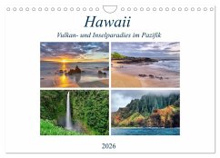 Hawaii - Vulkan- und Inselparadies im Pazifik (Wandkalender 2026 DIN A4 quer), CALVENDO Monatskalender Hawaii - Vulkan- und Inselparadies im Pazifik (Wandkalender 2026 DIN A4 quer), CALVENDO Monatskalender