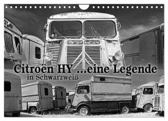 Citroën HY eine Legende in Schwarzweiß (Wandkalender 2026 DIN A4 quer), CALVENDO Monatskalender