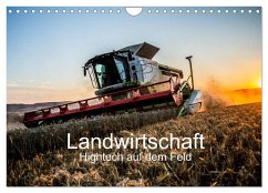 Cover Landwirtschaft - Hightech auf dem Feld (Wandkalender 2026 DIN A4 quer), CALVENDO Monatskalender