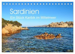 Sardinien - Ein Stück Karibik im Mittelmeer (Tischkalender 2026 DIN A5 quer), CALVENDO Monatskalender Sardinien - Ein Stück Karibik im Mittelmeer (Tischkalender 2026 DIN A5 quer), CALVENDO Monatskalender