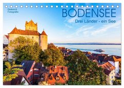 Cover BODENSEE Drei Länder - ein See (Tischkalender 2026 DIN A5 quer), CALVENDO Monatskalender