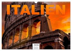 Cover Italien - Südeuropa (Wandkalender 2026 DIN A3 quer), CALVENDO Monatskalender