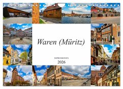 Waren Müritz Impressionen (Wandkalender 2026 DIN A4 quer), CALVENDO Monatskalender