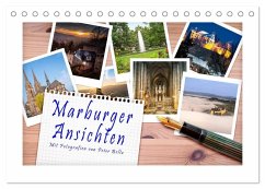 Cover Marburger Ansichten (Tischkalender 2026 DIN A5 quer), CALVENDO Monatskalender