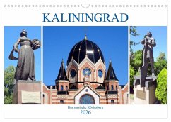Cover Kaliningrad - Das russische Königsberg (Wandkalender 2026 DIN A3 quer), CALVENDO Monatskalender