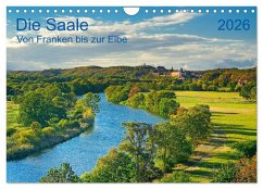 Cover Die Saale Von Franken zur Elbe (Wandkalender 2026 DIN A4 quer), CALVENDO Monatskalender