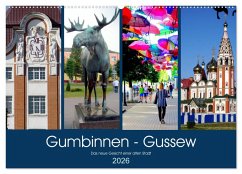 Cover Gumbinnen - Gussew. Das neue Gesicht einer alten Stadt (Wandkalender 2026 DIN A2 quer), CALVENDO Monatskalender