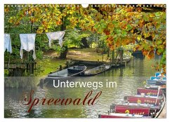 Cover Unterwegs im Spreewald (Wandkalender 2026 DIN A3 quer), CALVENDO Monatskalender