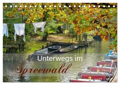 Cover Unterwegs im Spreewald (Tischkalender 2026 DIN A5 quer), CALVENDO Monatskalender