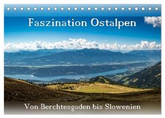 Cover Faszination Ostalpen - von Berchtesgaden bis Slowenien (Tischkalender 2026 DIN A5 quer), CALVENDO Monatskalender
