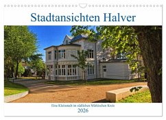Cover Stadtansichten Halver (Wandkalender 2026 DIN A3 quer), CALVENDO Monatskalender