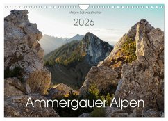 Cover Ammergauer Alpen (Wandkalender 2026 DIN A4 quer), CALVENDO Monatskalender