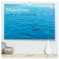 MALEDIVEN Wunderwelt (hochwertiger Premium Wandkalender 2026 DIN A2 quer), Kunstdruck in Hochglanz MALEDIVEN Wunderwelt (hochwertiger Premium Wandkalender 2026 DIN A2 quer), Kunstdruck in Hochglanz