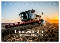 Cover Landwirtschaft - Hightech auf dem Feld (Tischkalender 2026 DIN A5 quer), CALVENDO Monatskalender