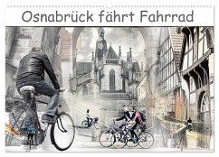 Cover Osnabrück fährt Fahrrad (Wandkalender 2026 DIN A2 quer), CALVENDO Monatskalender