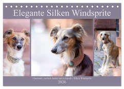 Cover Elegante Silken Windsprite (Tischkalender 2026 DIN A5 quer), CALVENDO Monatskalender