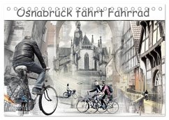 Cover Osnabrück fährt Fahrrad (Tischkalender 2026 DIN A5 quer), CALVENDO Monatskalender
