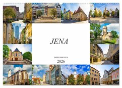 Jena Impressionen (Wandkalender 2026 DIN A2 quer), CALVENDO Monatskalender