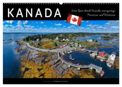 Cover Kanada - eine Reise durch Kanadas einzigartige Provinzen und Territorien (Wandkalender 2026 DIN A2 quer), CALVENDO Monatskalender