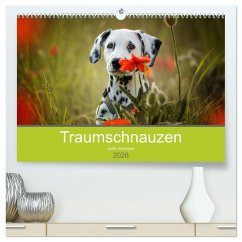 Traumschnauzen (hochwertiger Premium Wandkalender 2026 DIN A2 quer), Kunstdruck in Hochglanz