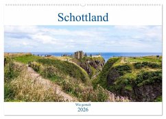 Schottland - Wie gemalt (Wandkalender 2026 DIN A2 quer), CALVENDO Monatskalender