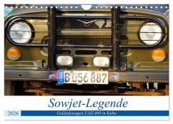 Cover Sowjet-Legende - Der Geländewagen UAZ-469 in Kuba (Wandkalender 2026 DIN A4 quer), CALVENDO Monatskalender
