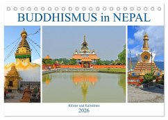 BUDDHISMUS in NEPAL (Tischkalender 2026 DIN A5 quer), CALVENDO Monatskalender BUDDHISMUS in NEPAL (Tischkalender 2026 DIN A5 quer), CALVENDO Monatskalender