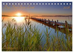 Cover Das Fünf-Seen-Land Oberbayern (Tischkalender 2026 DIN A5 quer), CALVENDO Monatskalender