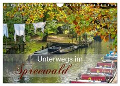 Cover Unterwegs im Spreewald (Wandkalender 2026 DIN A4 quer), CALVENDO Monatskalender