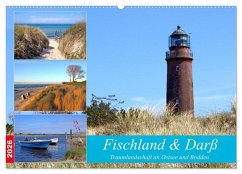 Fischland & Darß Traumlandschaft an Ostsee und Bodden (Wandkalender 2026 DIN A2 quer), CALVENDO Monatskalender Fischland & Darß Traumlandschaft an Ostsee und Bodden (Wandkalender 2026 DIN A2 quer), CALVENDO Monatskalender