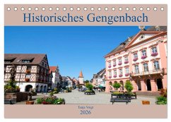 Historisches Gengenbach (Tischkalender 2026 DIN A5 quer), CALVENDO Monatskalender Cover Historisches Gengenbach (Tischkalender 2026 DIN A5 quer), CALVENDO Monatskalender
