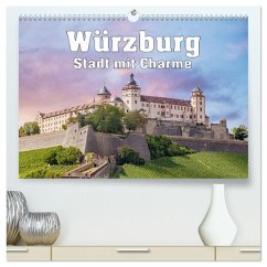 Würzburg - Stadt mit Charme (hochwertiger Premium Wandkalender 2026 DIN A2 quer), Kunstdruck in Hochglanz