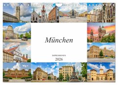 Cover München Impressionen (Wandkalender 2026 DIN A4 quer), CALVENDO Monatskalender