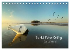 Cover Sankt Peter Ording Sandstrand (Tischkalender 2026 DIN A5 quer), CALVENDO Monatskalender