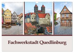 Fachwerkstadt Quedlinburg (Wandkalender 2026 DIN A3 quer), CALVENDO Monatskalender
