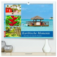 Karibische Momente - Eine Reise ins tropische Paradies (hochwertiger Premium Wandkalender 2026 DIN A2 quer), Kunstdruck in Hochglanz