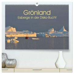 Grönland: Eisberge in der Disko Bucht (hochwertiger Premium Wandkalender 2026 DIN A2 quer), Kunstdruck in Hochglanz Grönland: Eisberge in der Disko Bucht (hochwertiger Premium Wandkalender 2026 DIN A2 quer), Kunstdruck in Hochglanz