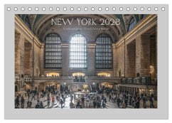 New York - Von Brooklyn zur Grand Central Station (Tischkalender 2026 DIN A5 quer), CALVENDO Monatskalender