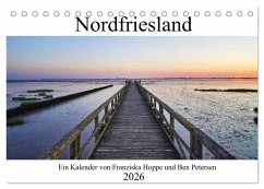 Nordfriesland (Tischkalender 2026 DIN A5 quer), CALVENDO Monatskalender