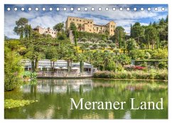 Cover Meraner Land: alpin-mediterranes Lebensgefühl (Tischkalender 2026 DIN A5 quer), CALVENDO Monatskalender