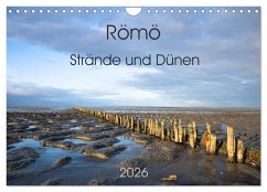 Römö - Strände und Dünen (Wandkalender 2026 DIN A4 quer), CALVENDO Monatskalender